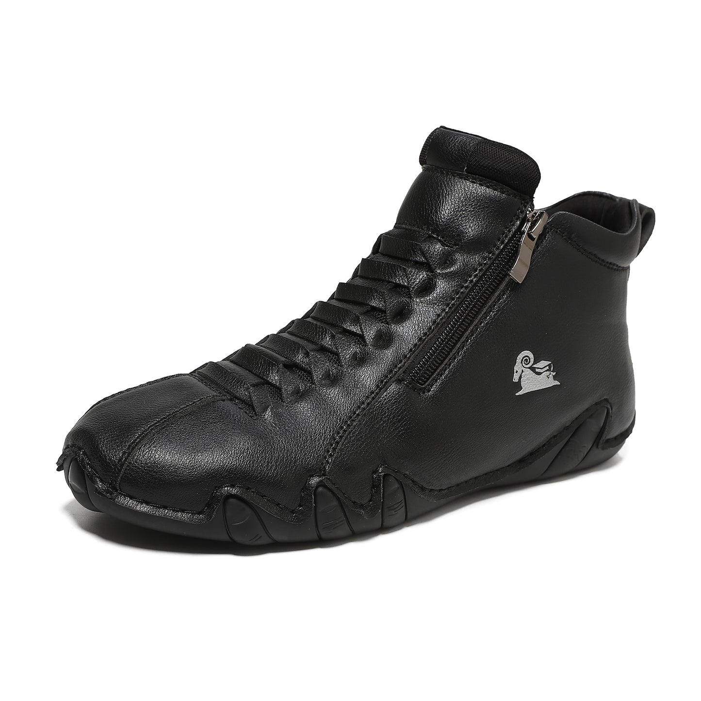 VogBeck 2.0 – Andningsbara Ortopediska Skor med Dubbel Dragkedja Komfort 