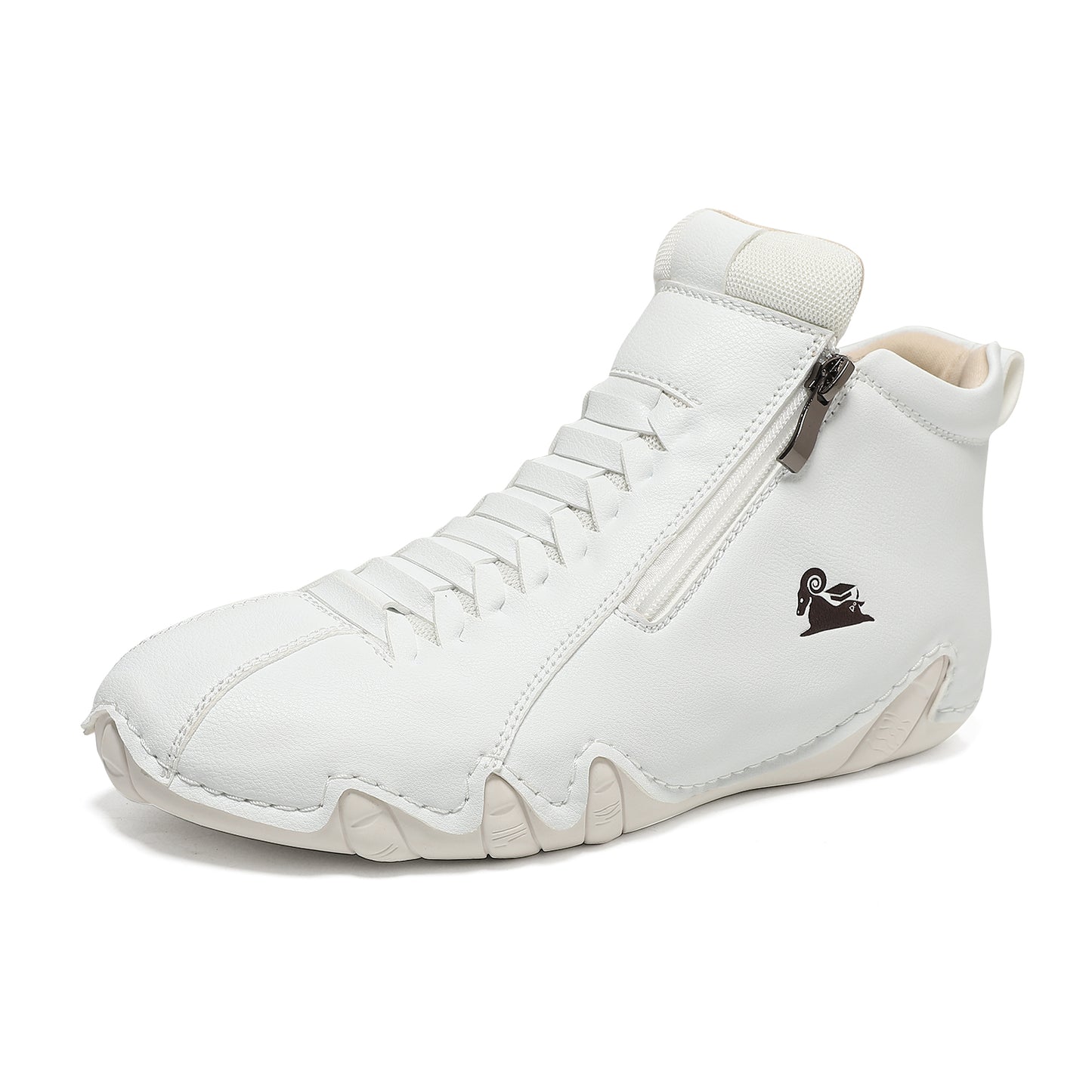 VogBeck 2.0 – Andningsbara Ortopediska Skor med Dubbel Dragkedja Komfort 