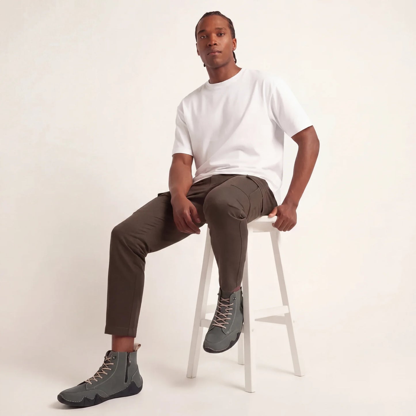 VogSalkin - Calçados com zíper express resistentes e duráveis 