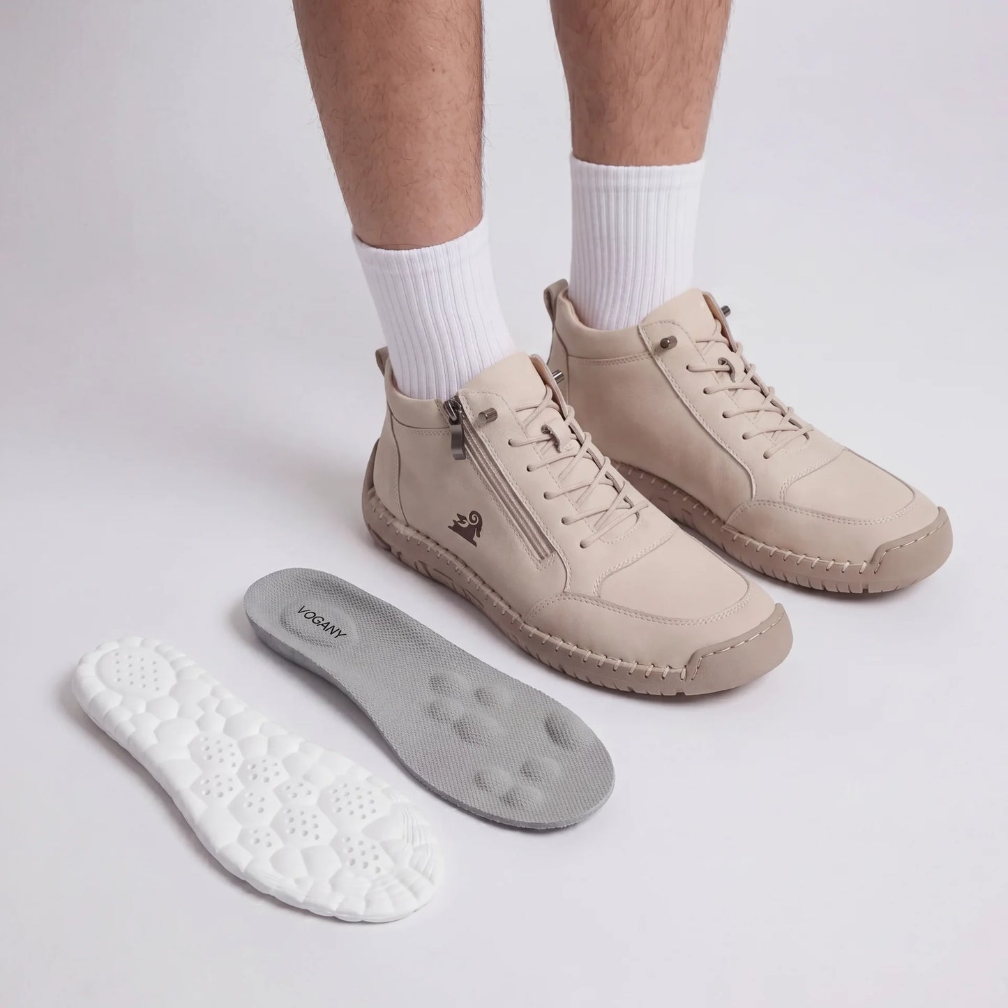 4D Massierende Einlegesohlen – Aktive Linderung & Schmerzfreies Gehen 